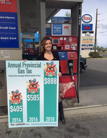 Alberta Pump Price Skyrockets Over Next Two Years with Carbon Tax and Gas Tax Hike